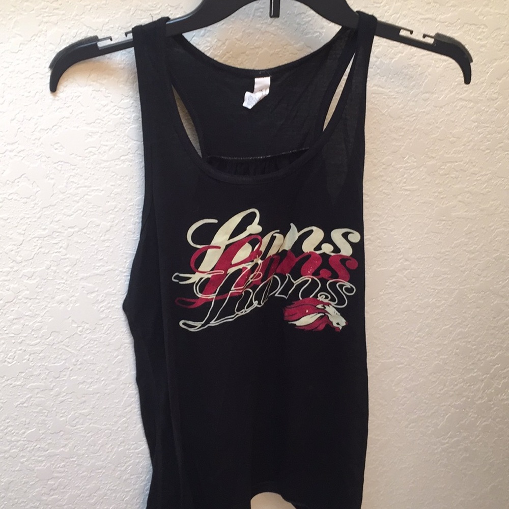 LIONS Black Tank top